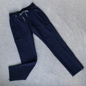 Women’s Figs Navy Blue Scrub bottoms XXS Regular